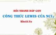 Công thức Lewis của NCl3 (nitrogen Trichloride)